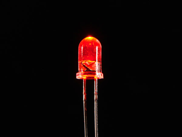Super Bright Red 5mm LED (25 pack)