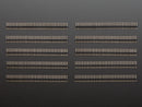 36-pin 0.1\" Short Break-away Male Header - Pack of 10