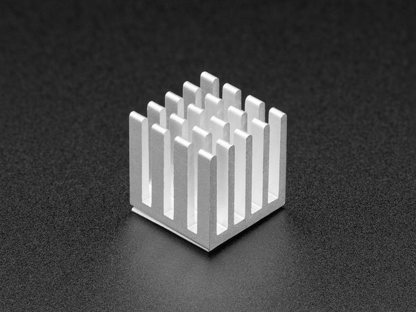 Aluminum Heat Sink for Raspberry Pi 3 or 4 - 15 x 15 x 15mm