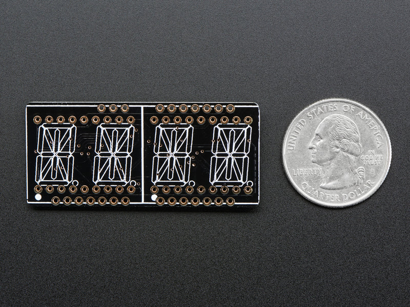 Adafruit 14-Segment Alphanumeric LED FeatherWing