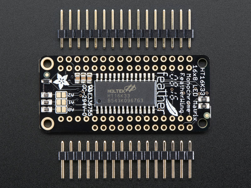 Adafruit 8x16 LED Matrix FeatherWing w/o Matrices