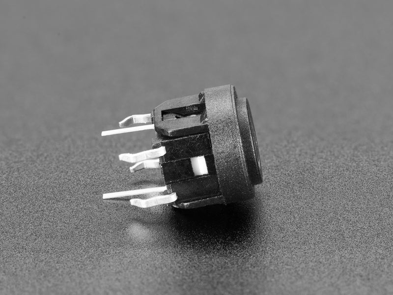 Mini Illuminated Momentary Pushbutton - Blue Power Symbol