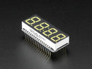 Adafruit 0.56\" 4-Digit 7-Segment Display w/ FeatherWing - White