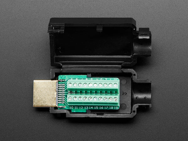 HDMI Plug to Terminal Block Breakout