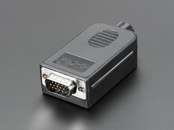 DE-15 Male Plug to Terminal Block Breakout