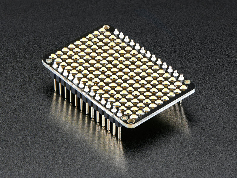 LED Charlieplexed Matrix - 9x16 LEDs - Warm White
