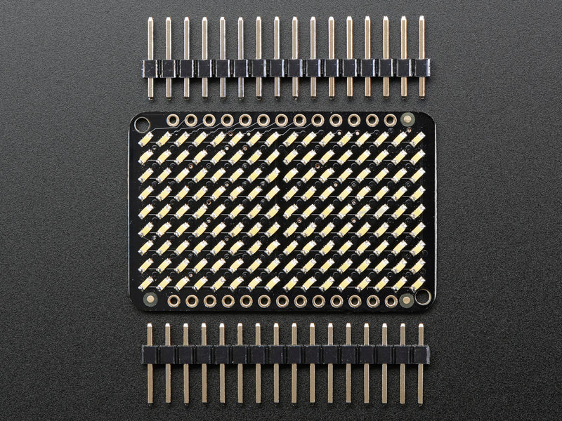 LED Charlieplexed Matrix - 9x16 LEDs - Warm White
