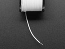 Silicone Cover Stranded-Core Wire - 50ft 30AWG White