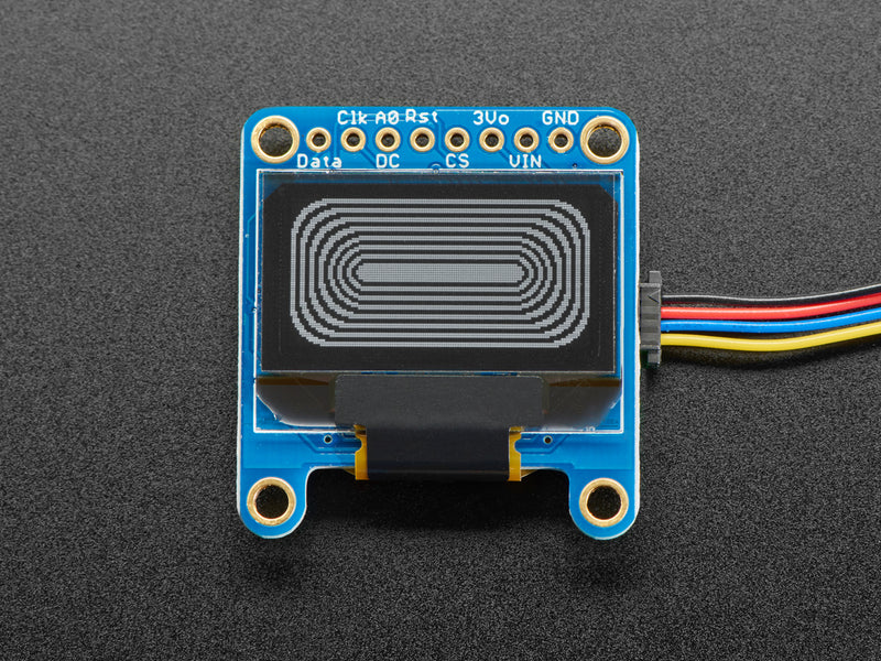 Monochrome 0.96\" 128x64 OLED Graphic Display - STEMMA QT