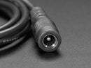 2.1mm female/male barrel jack extension cable