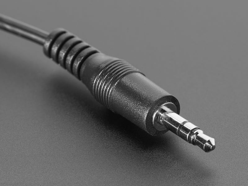 Panel Mount Stereo Audio Extension Cable - 1/8\" / 3.5mm