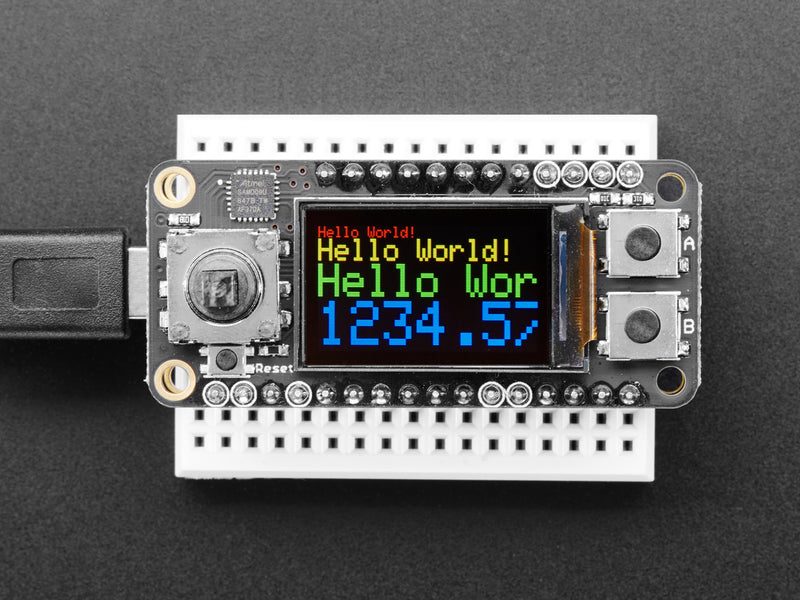 Adafruit Mini Color TFT with Joystick FeatherWing