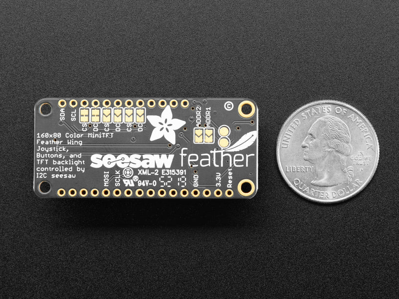 Adafruit Mini Color TFT with Joystick FeatherWing