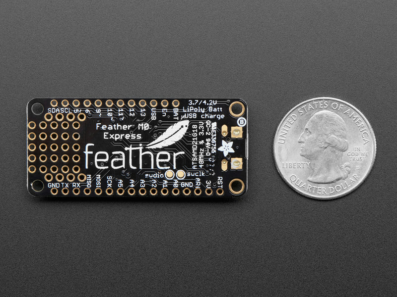 Adafruit Feather M0 Express - Designed for CircuitPython