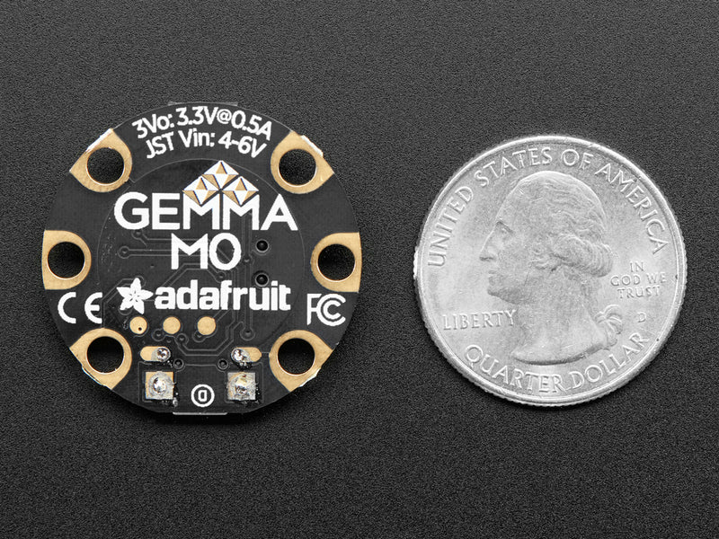 Adafruit GEMMA M0 - Miniature wearable electronic platform