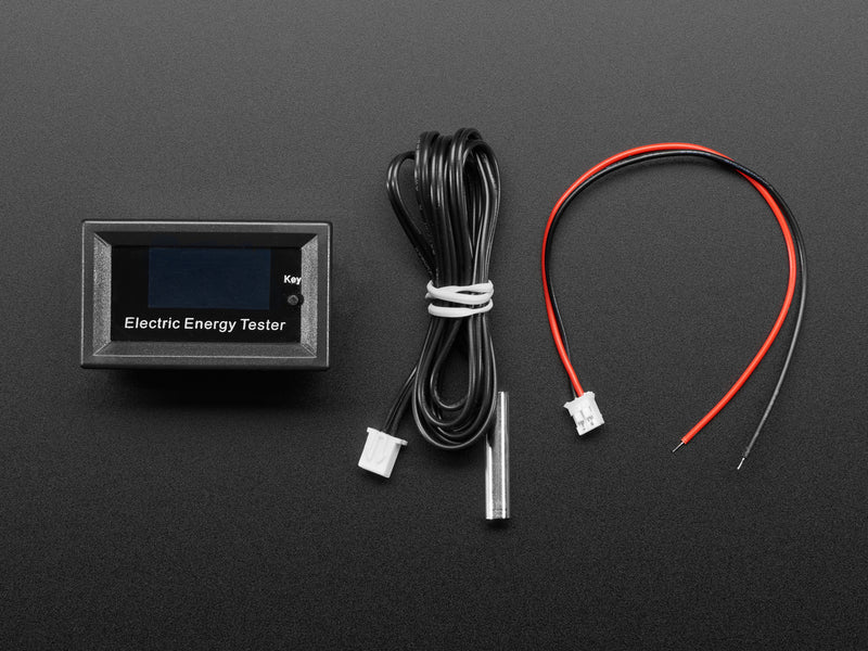 Mini Power Meter with Voltage, Current, Watts, mAh & mWh Display