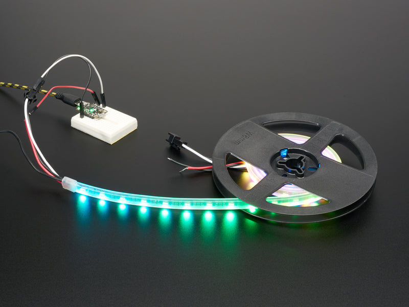 Adafruit NeoPixel LED Side Light Strip - Black 60 LED