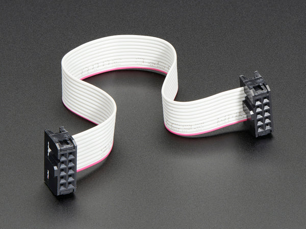 10-pin Socket/Socket IDC cable - 6\"