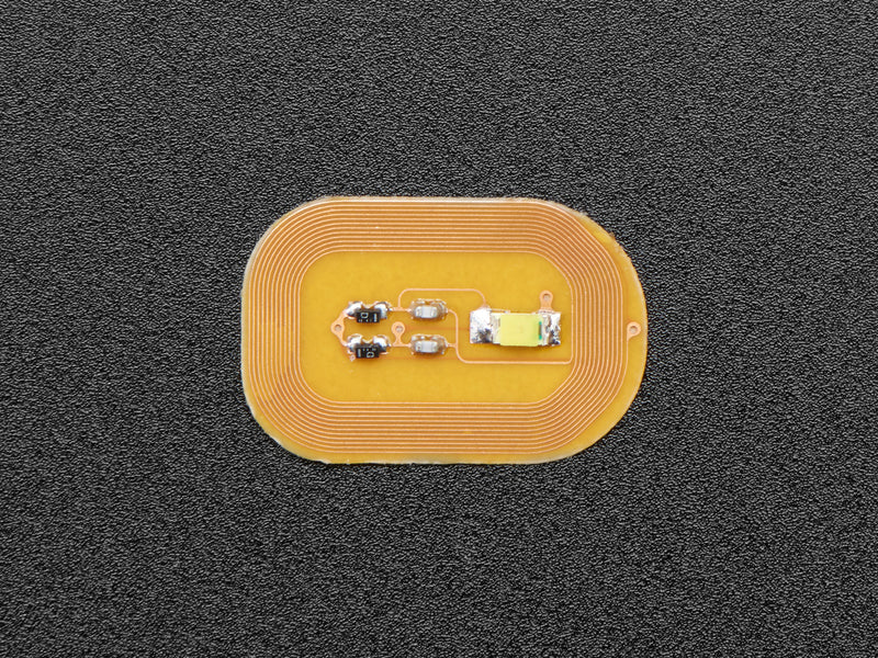 RFID/NFC Nail Stickers - 5 Pack with White LEDs