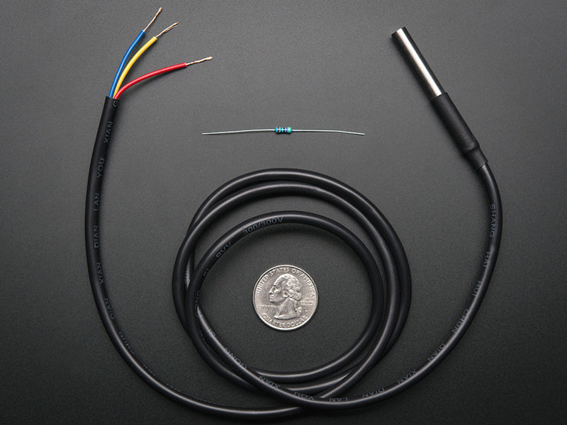 Waterproof 1-Wire DS18B20 Compatible Digital temperature sensor