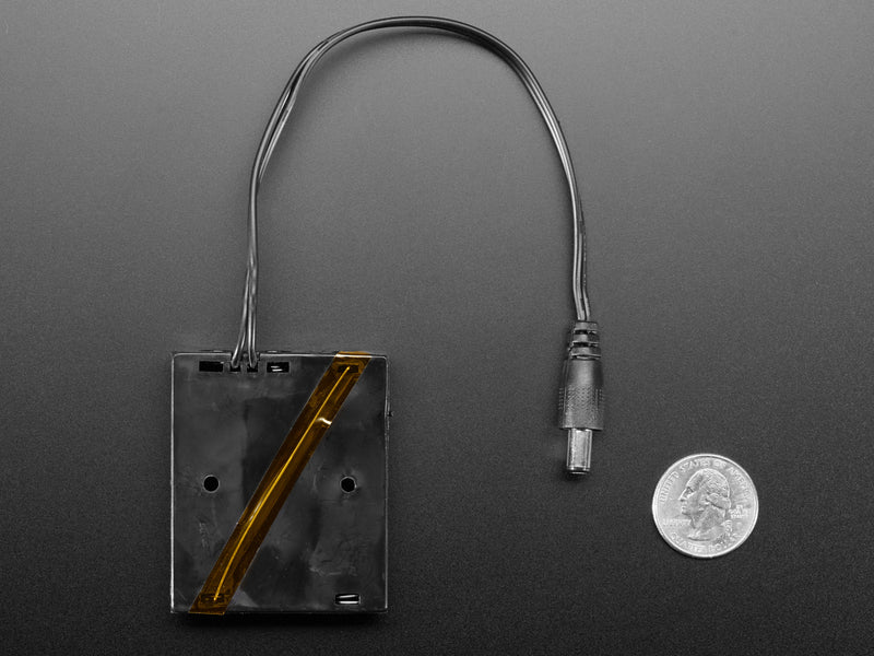 3 x AA Battery Holder with 2.1mm Plug