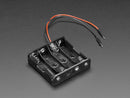 4 x AA Battery Holder with Premium Jumper Header Wires