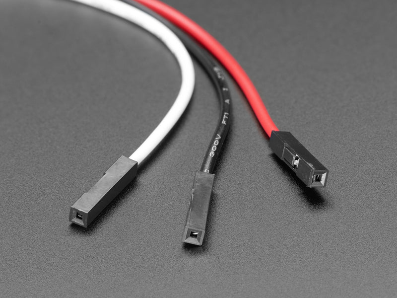 STEMMA JST PH 3-Pin to Female Socket Cable - 200mm
