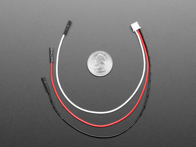 STEMMA JST PH 3-Pin to Female Socket Cable - 200mm