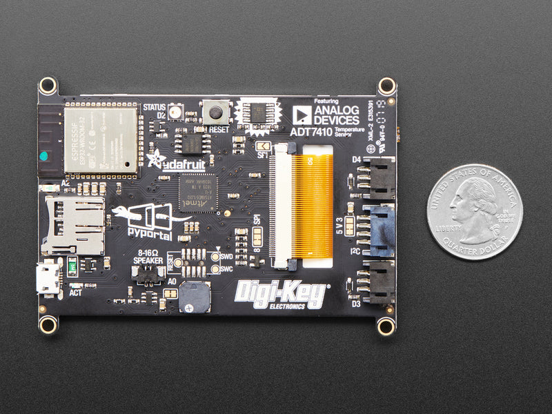 Adafruit PyPortal - CircuitPython Powered Internet Display