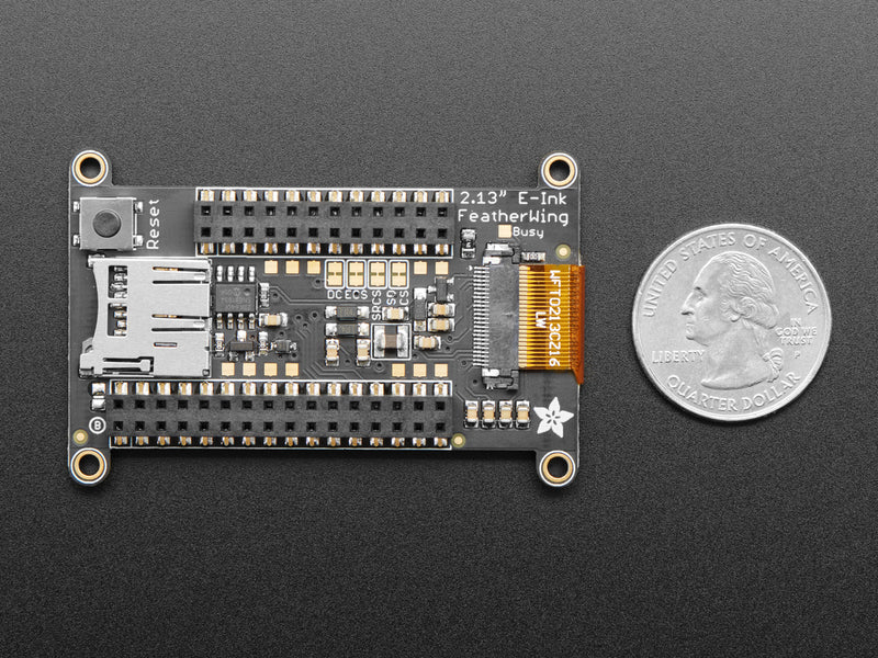 Adafruit 2.13\" Tri-Color eInk / ePaper Display FeatherWing