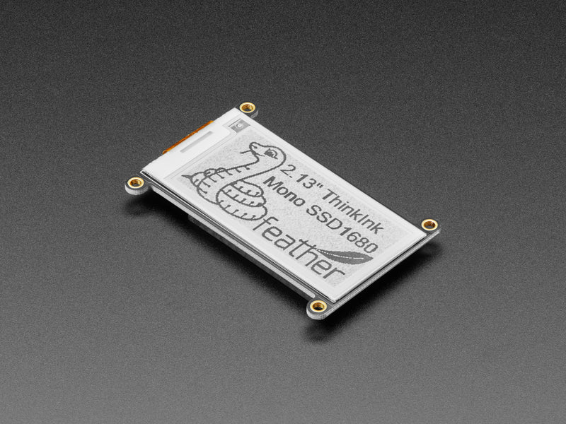 Adafruit 2.13\" Monochrome eInk / ePaper Display FeatherWing