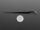 Fine tip curved tweezers - ESD safe