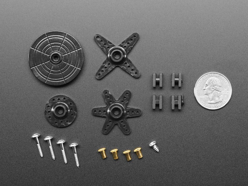 Standard Servo Arm and Horn Set - 25 Spline