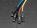 STEMMA QT / Qwiic JST SH 4-pin Cable with Premium Female Sockets