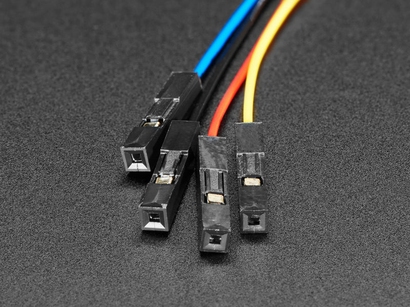 STEMMA QT / Qwiic JST SH 4-pin Cable with Premium Female Sockets