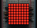 Small 1.2\" 8x8 Ultra Bright Red LED Matrix
