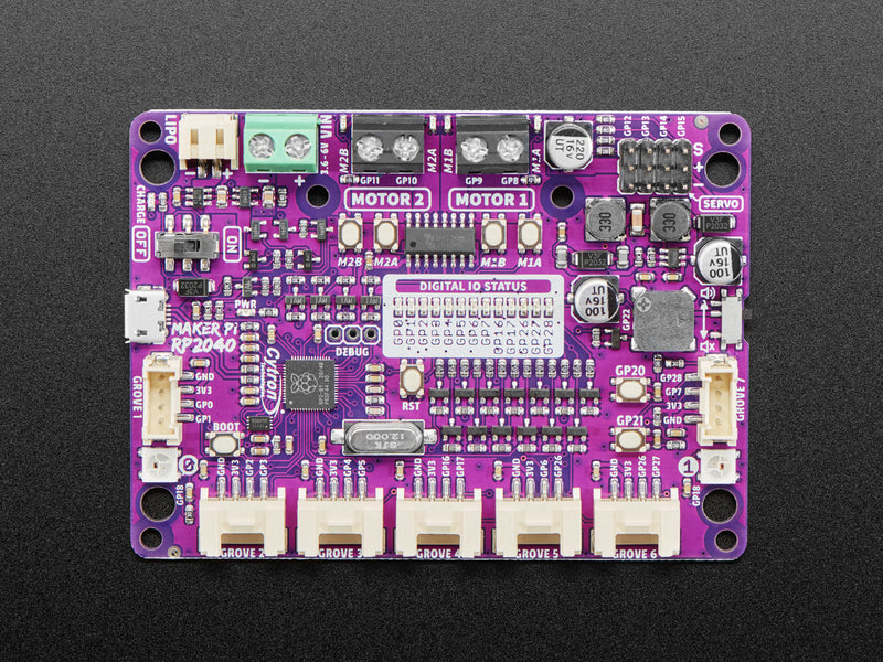 Maker Pi RP2040 - Motor and Robot Controller