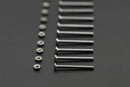 M3x30 screw low profile hex head cap screw 10 sets - Buy - Pakronics®- STEM Educational kit supplier Australia- coding - robotics