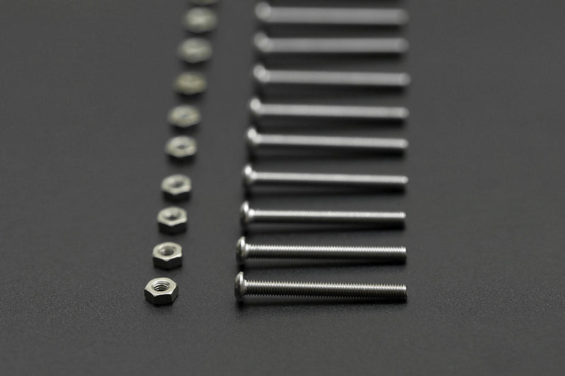 M3x30 screw low profile hex head cap screw 10 sets - Buy - Pakronics®- STEM Educational kit supplier Australia- coding - robotics