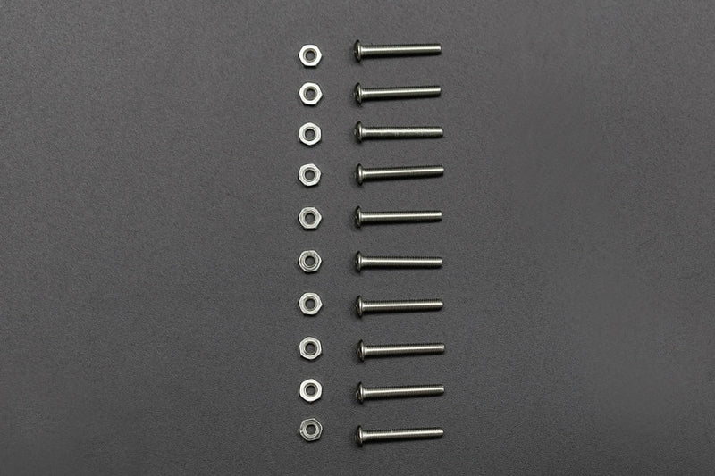 M3x20 screw low profile hex head cap screw 10 sets - Buy - Pakronics®- STEM Educational kit supplier Australia- coding - robotics