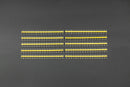 40 Pin Headers 0.1"  - Straight (Yellow 10 Pcs ) - Buy - Pakronics®- STEM Educational kit supplier Australia- coding - robotics