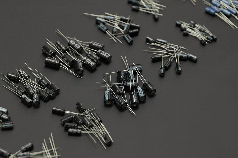 Aluminum Electrolytic Capacitor Pack-100 PCS - Buy - Pakronics®- STEM Educational kit supplier Australia- coding - robotics