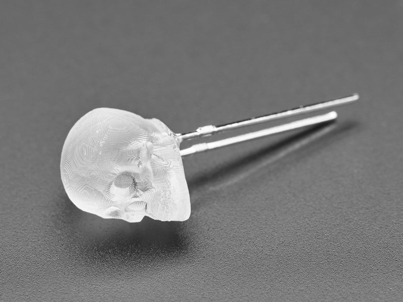 dLUX-dLITE Cool White Skull Shape LEDs 5 Pack by Unexpected Labs