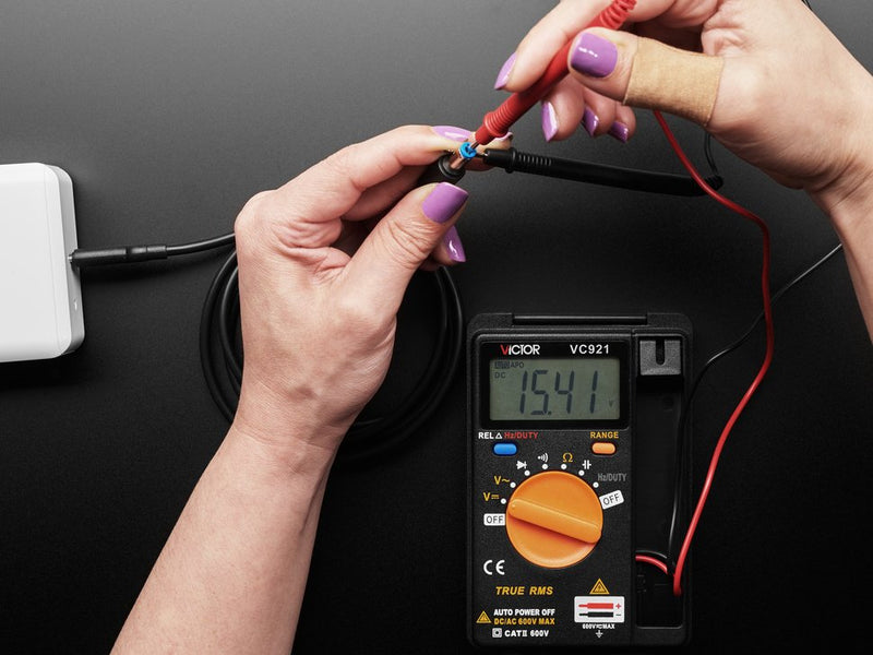 USB Type C 3.1 PD to 5.5mm Barrel Jack Cable - 15V 5A Output