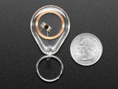 Buy NTAG203 (13.56MHz RFID/NFC) Clear Keychain Fob