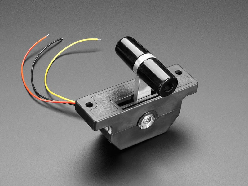 Small Black T-Bar Hall Effect Fader - 5V