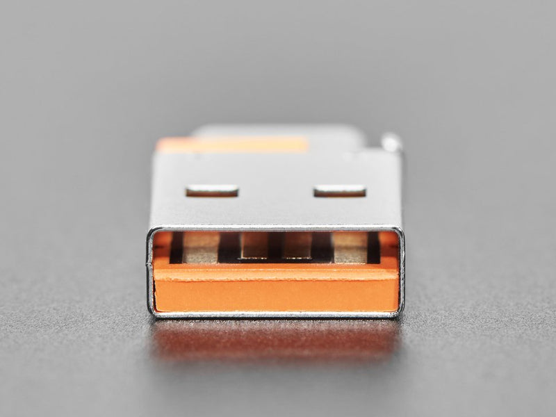 USB A Plug to USB C Jack Microadapter