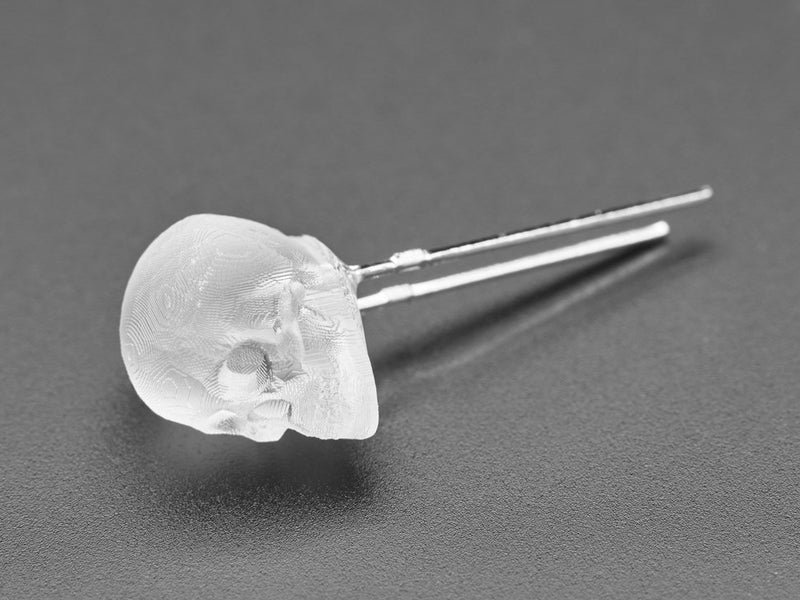 dLUX-dLITE Red Skull Shape LEDs 5 Pack by Unexpected Labs