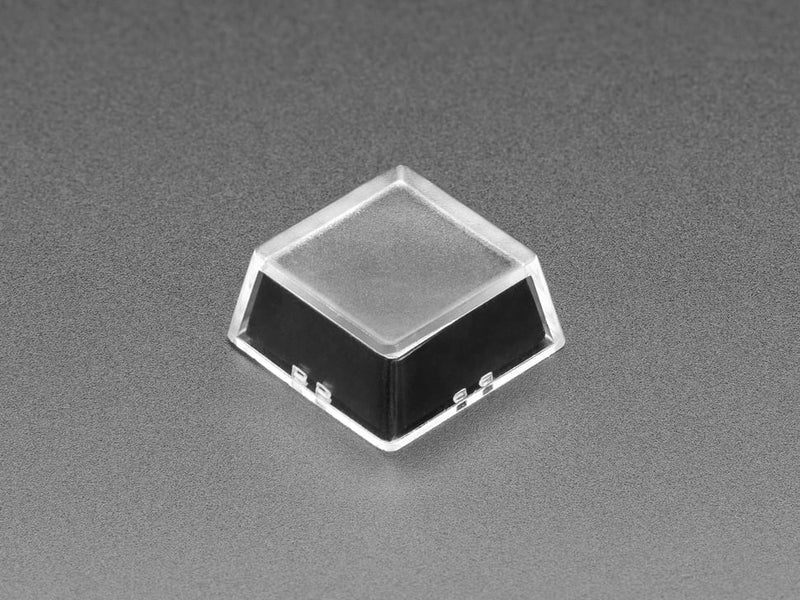 Black Relegendable Plastic Keycaps for MX Compatible Switches