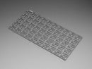 Adafruit Swirly Aluminum Mounting Grid for 0.1" Spaced PCBs